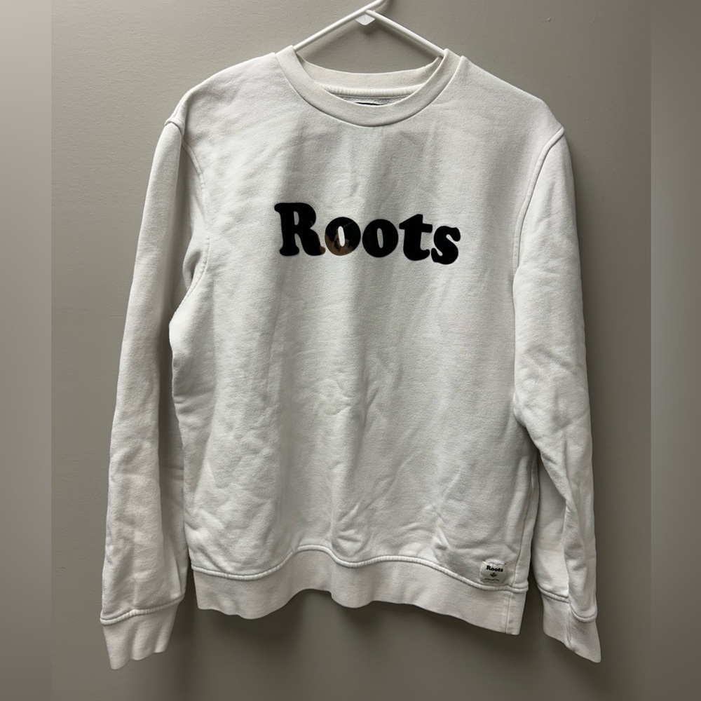 Roots‎ White Original Crewneck